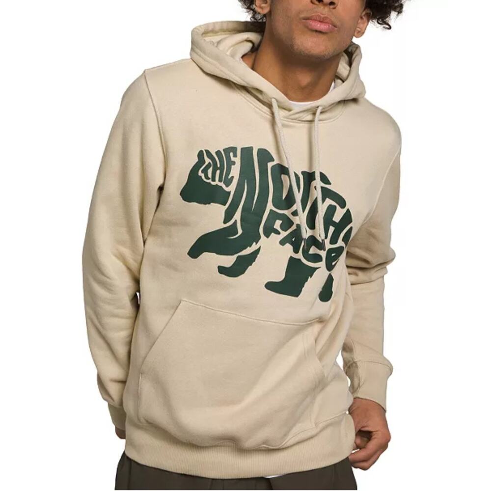 The North Face Men Size M Cream TNF Bear Pullover - Picture 7 of 7